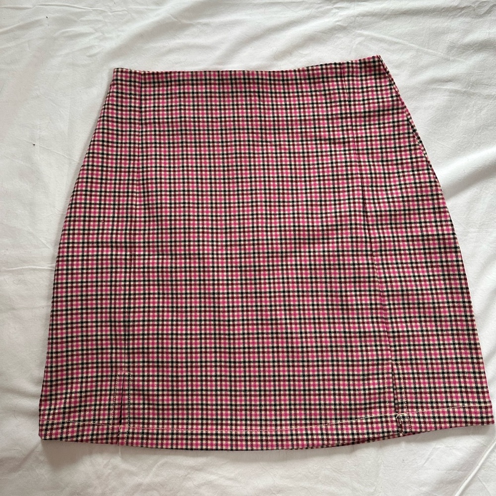 John Galt plaid skirt size Small
